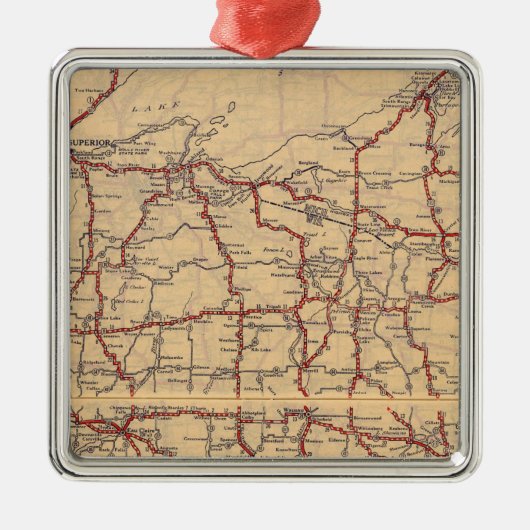 Wisconsin 6 silbernes ornament (Vorne)