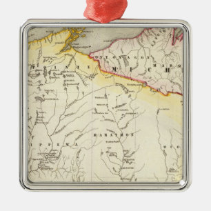 Wisconsin 6 silbernes ornament