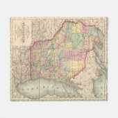 Wisconsin 7 fleecedecke (Vorderseite (Horizontal))