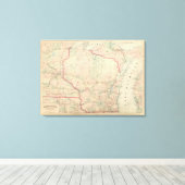 Wisconsin 7 leinwanddruck (Insitu (Holzboden))