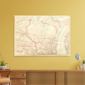 Wisconsin 7 leinwanddruck (Insitu (Wohnzimmer))