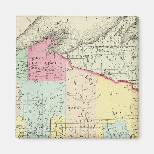 Wisconsin 8 magnet (Vorne)