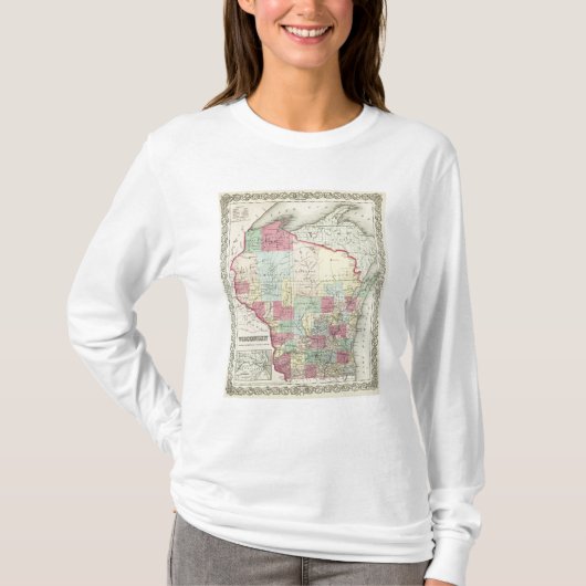 Wisconsin 8 T-Shirt (Vorderseite)