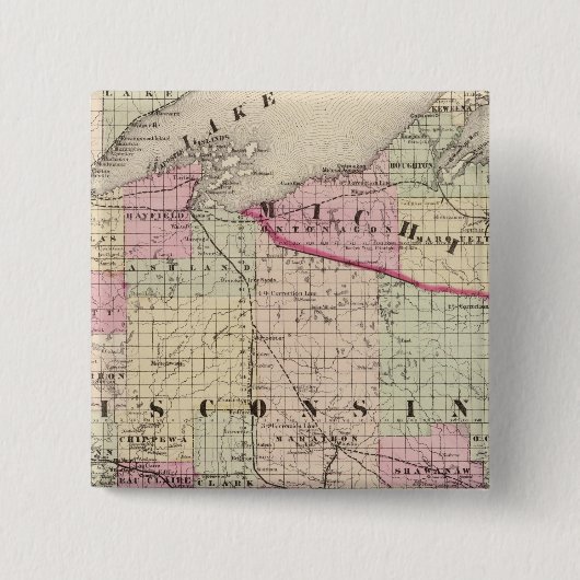 Wisconsin 9 button (Vorderseite)