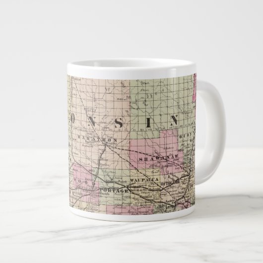 Wisconsin 9 Jumbo-Tasse (Vorderseite Rechts)