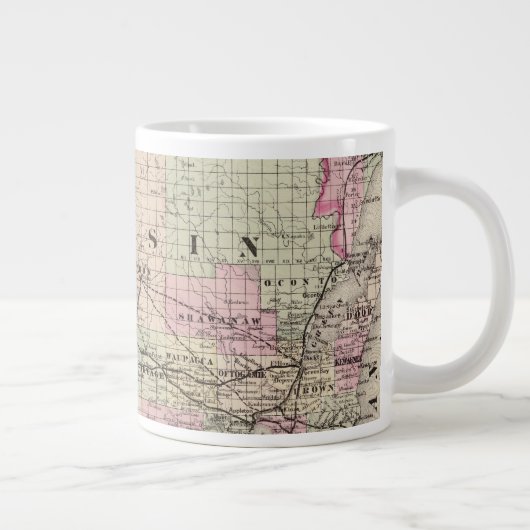 Wisconsin 9 Jumbo-Tasse (Rechts)