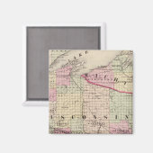 Wisconsin 9 magnet (Vorderseite/Rückseite)