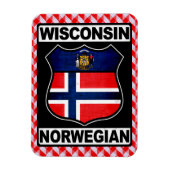 Wisconsin American Magnet (Vertikal)