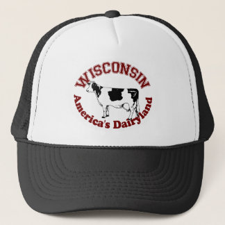 Wisconsin Amerikas Dairyland Truckerkappe
