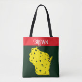 Wisconsin and Cheese The Grate State Tasche (Vorderseite)