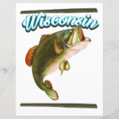 Wisconsin-Angelposter (Rückseite)