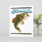 Wisconsin-Angelposter (Stehend Vorderseite)