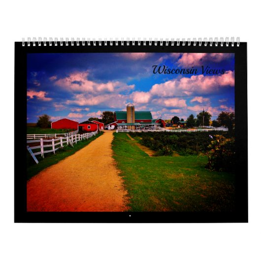 Wisconsin-Ansichten Kalender (Titelbild)