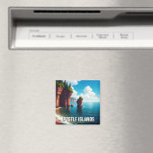 Wisconsin Apostle Islands National Lakeshore Magnet (In Situ (Geschirrspüler))