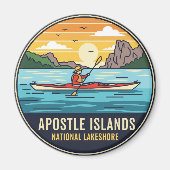 Wisconsin Apostle Islands National Lakeshore Magnet (Vorne)