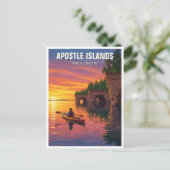 Wisconsin Apostle Islands National Lakeshore Postkarte (Stehend Vorderseite)