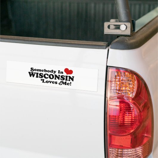 Wisconsin Autoaufkleber (Auf Lkw)