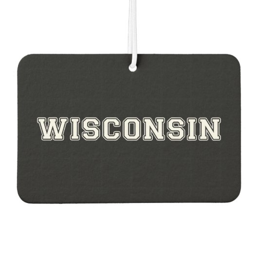 Wisconsin Autolufterfrischer (Vorderseite)