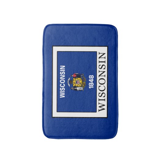 Wisconsin Badematte (Vorderseite Vertikal)