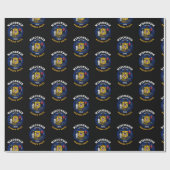 WISCONSIN BADGER STAAT FLAG GESCHENKPAPIER (Flach)