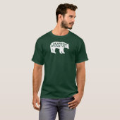 Wisconsin-Bär T-Shirt (Vorne ganz)