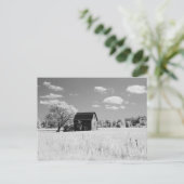 Wisconsin Barn Photo Reprint Postkarte (Stehend Vorderseite)