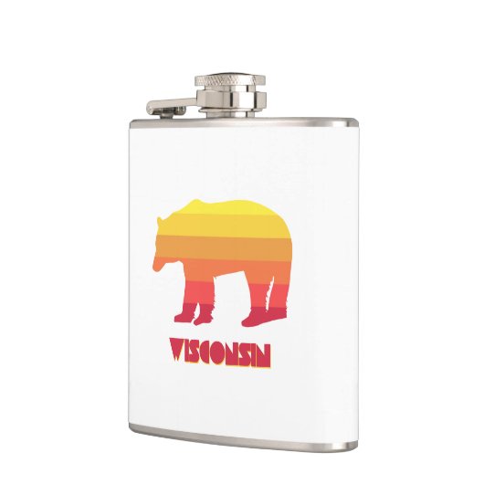 Wisconsin Bear Flachmann (Links)