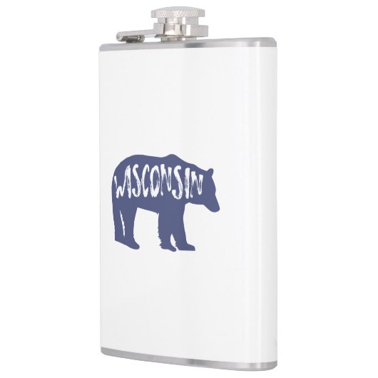 Wisconsin Bear Flachmann (Links)