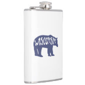 Wisconsin Bear Flachmann (Rechts)