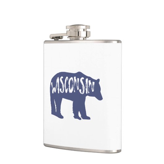 Wisconsin Bear Flachmann (Links)