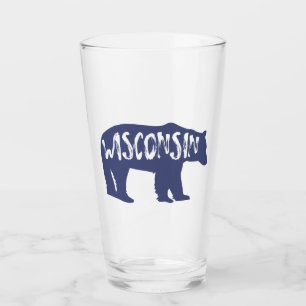 Wisconsin Bear Glas