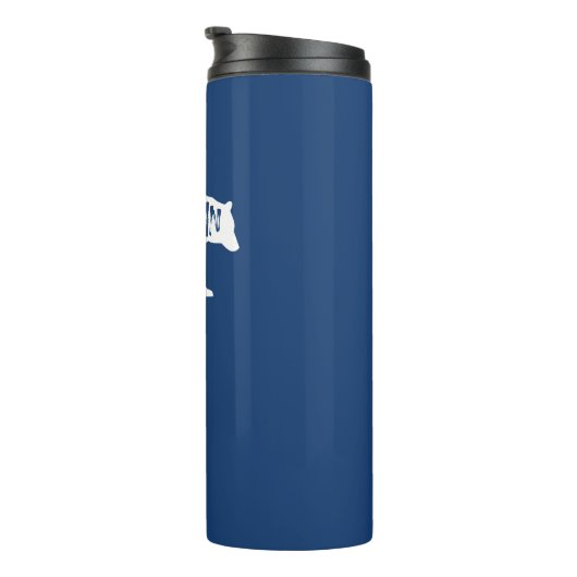 Wisconsin Bear Thermosbecher (Nach rechts gedreht)