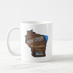 Wisconsin* begrüßt Sie *A Abteilung von Koch Ind Kaffeetasse