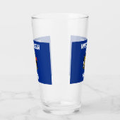 WISCONSIN BIER GLASS GLAS (Links)