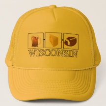 Wisconsin Bierkäse Football Hat
