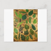 Wisconsin-Blätter Postkarte (Vorderseite)