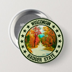 Wisconsin Button