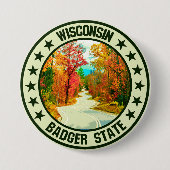 Wisconsin Button (Vorderseite)