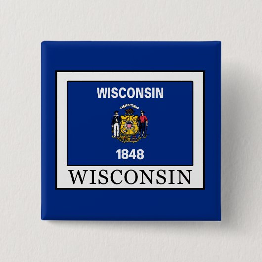 Wisconsin Button (Vorderseite)