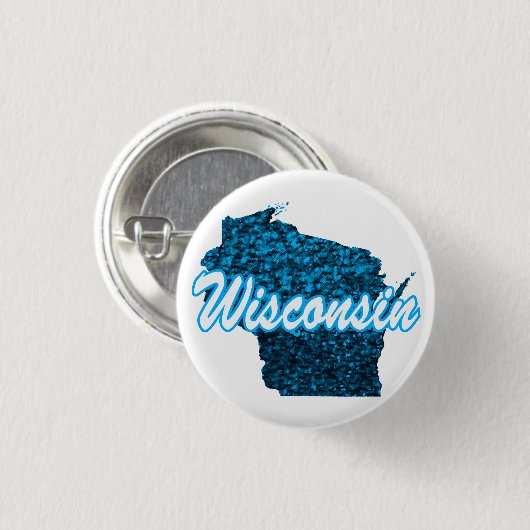 Wisconsin Button (Vorne & Hinten)