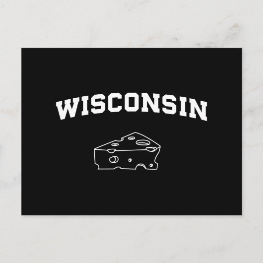 Wisconsin Cheese Postkarte (Vorderseite)