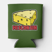 Wisconsin Cheese Wedge Dosenkühler (Vorderseite)