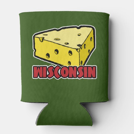 Wisconsin Cheese Wedge Dosenkühler (Rückseite)