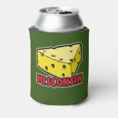 Wisconsin Cheese Wedge Dosenkühler (Kanne Rückseite)
