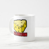 Wisconsin Cheese Wedge White 11 oz Classic Tasse (Vorderseite Links)