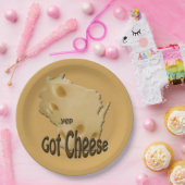 Wisconsin Cheesehead Got Käse Pappteller (Party)