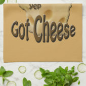 Wisconsin Cheesehead Got Küchentuch (Gefaltet)