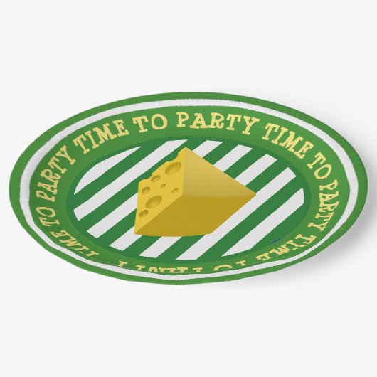 Wisconsin Chef Party Paper Teller (Schrägansicht)