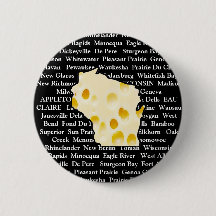 Wisconsin Cities Käseknopf