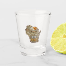 Wisconsin Curds: Fresh or Fried? Schnapsglas